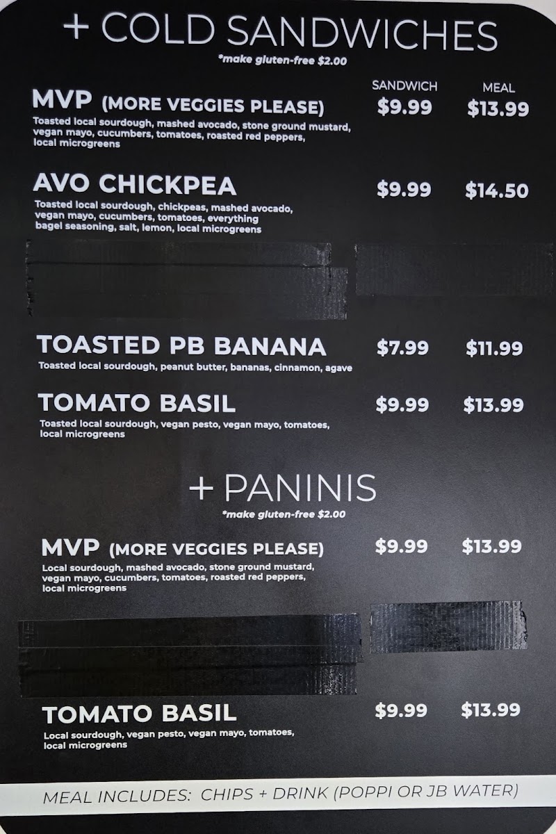 J+B Wellness Cafe - Wildwood Photo Menu 6