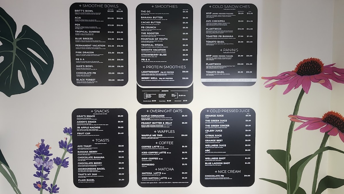 J+B Wellness Cafe - Wildwood Photo Menu 9
