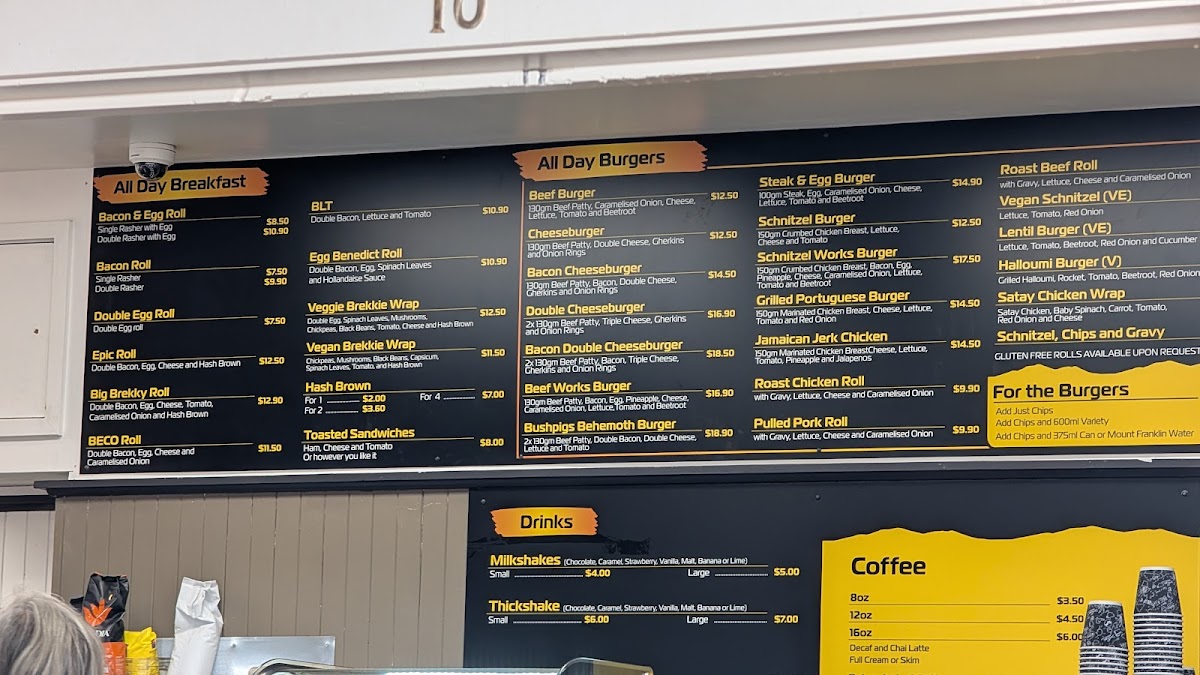 Mountain Munchies Photo Menu 1