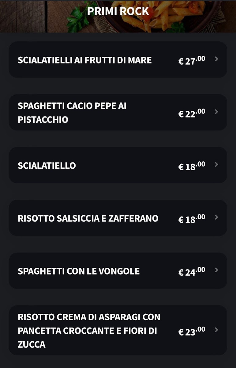 Hot rock Restaurant &Bar Photo Menu 1