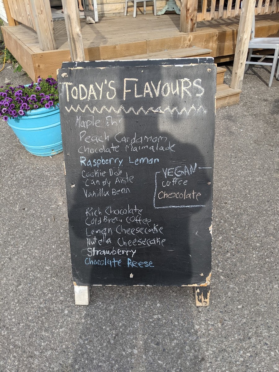 The Beachconers Microcreamery Photo Menu 5