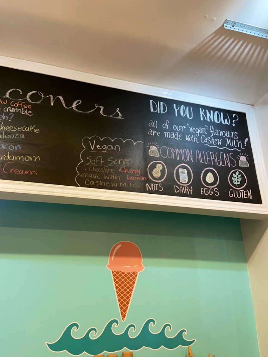 The Beachconers Microcreamery Photo Menu 8