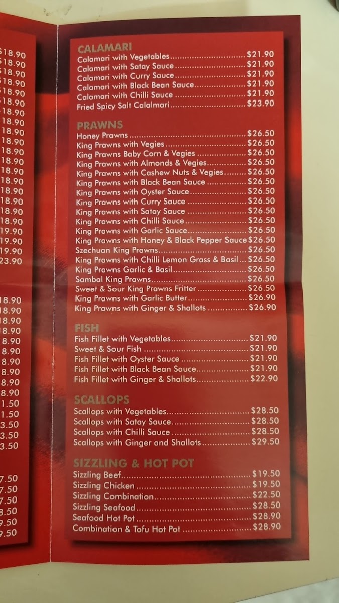 Cooma China Town Chinese Restaurant Photo Menu 4