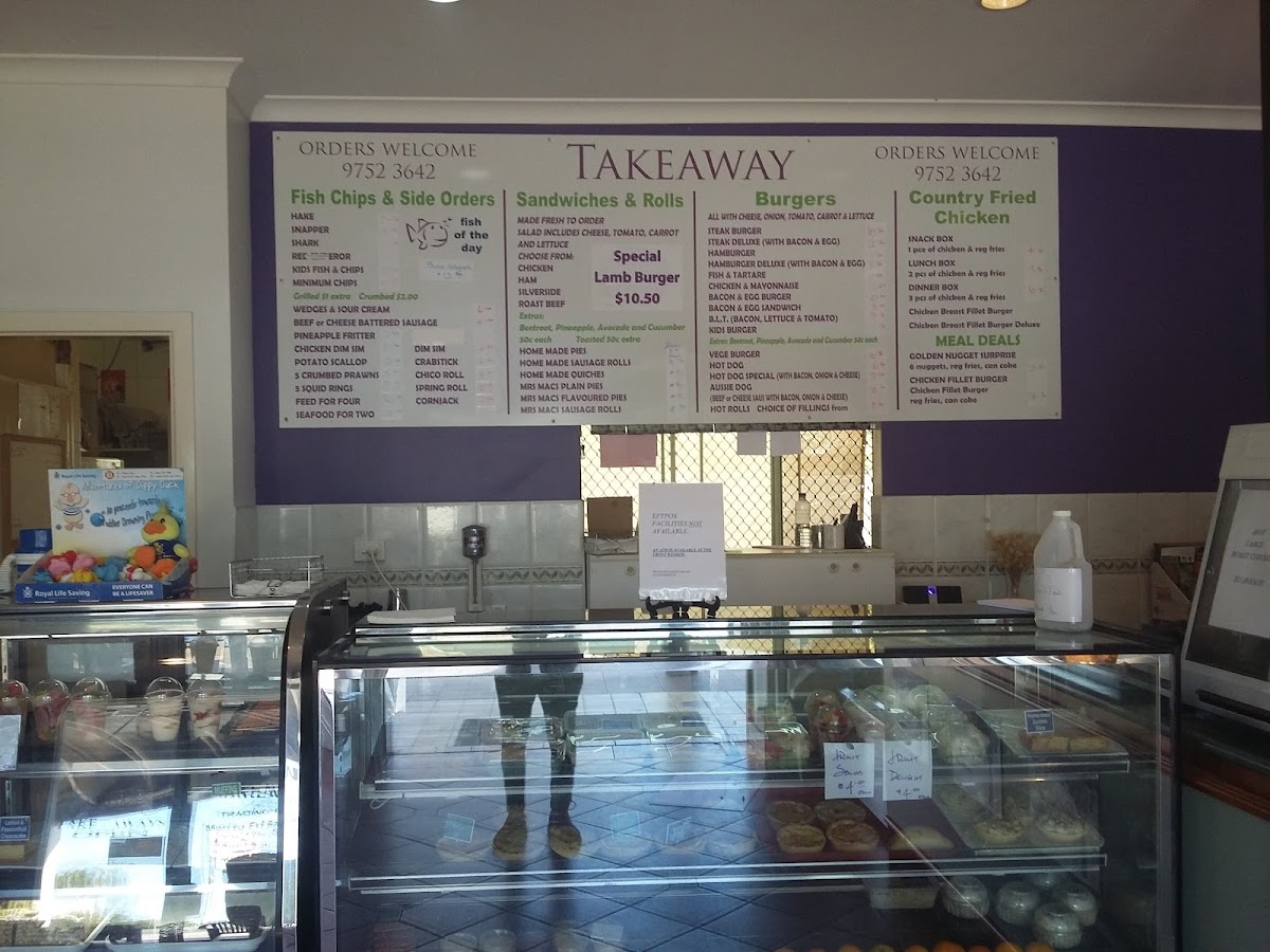 Geographe Bakehouse and Takeaway Photo Menu 3