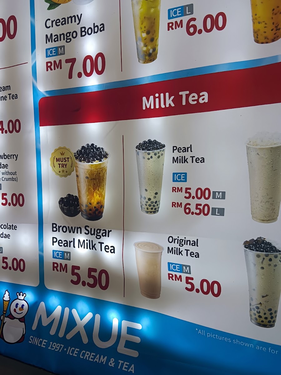 Mixue @ Kampar Photo Menu 4