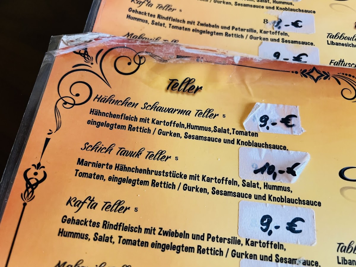 Maroush Photo Menu 8