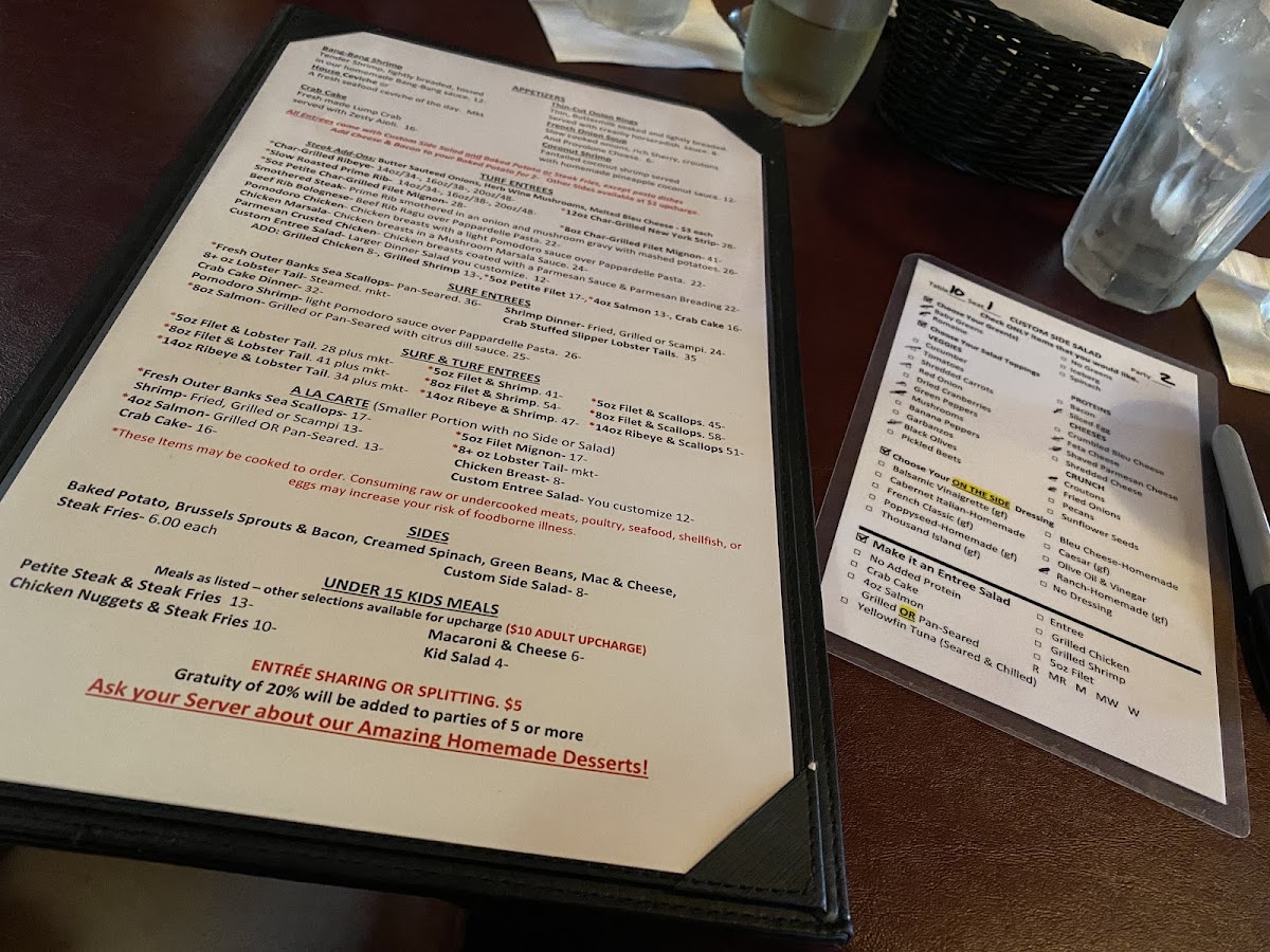 Lake Park Steakhouse Photo Menu 8