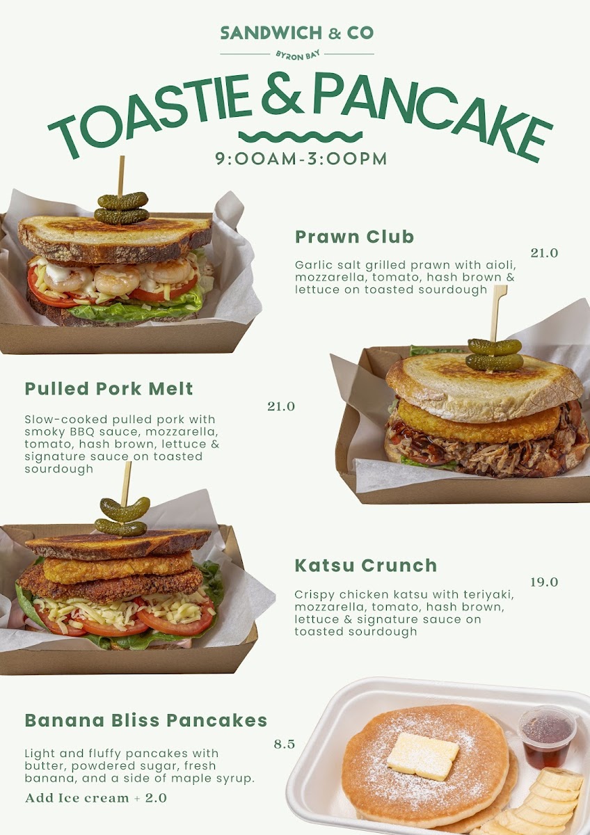 Sandwich & Co Photo Menu 3