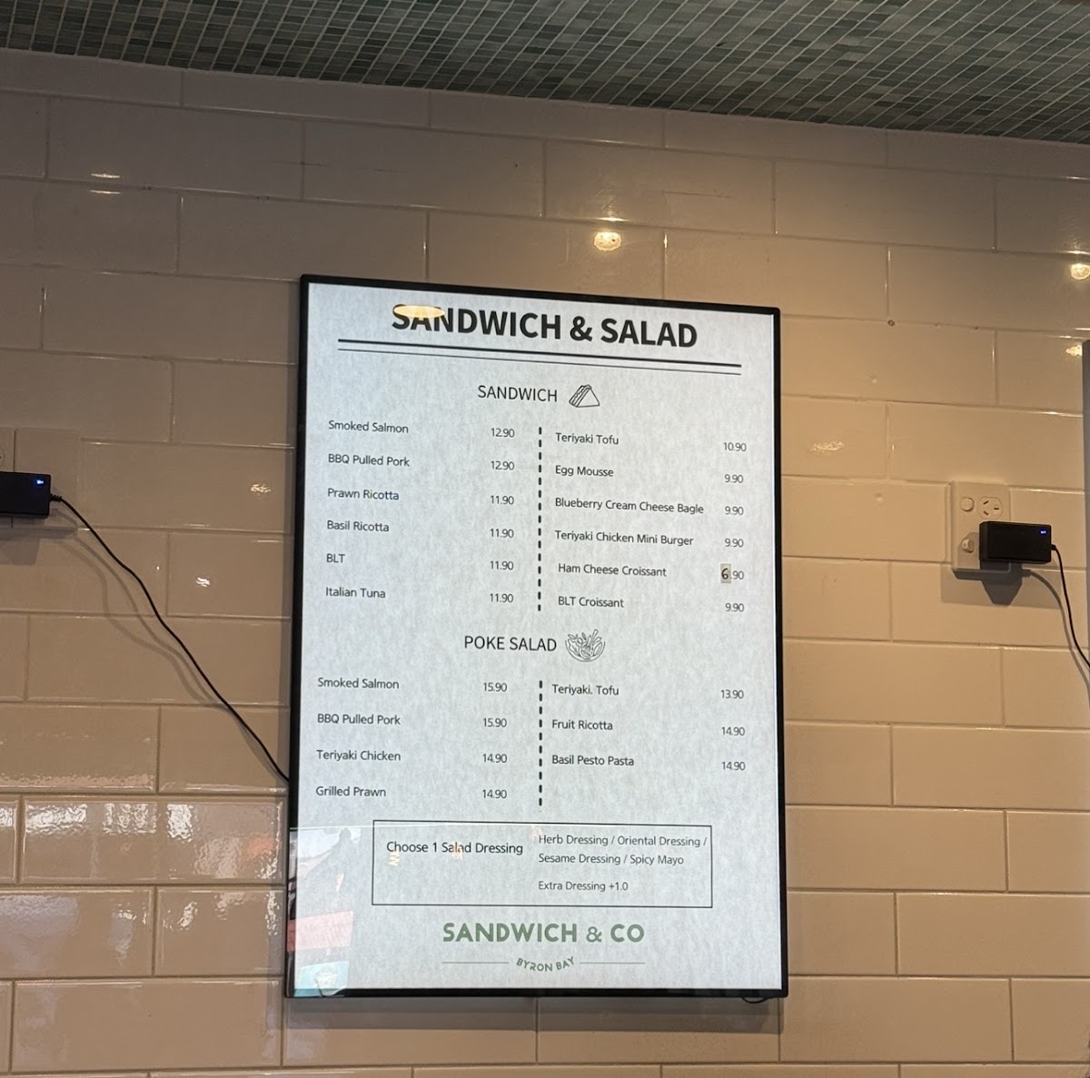 Sandwich & Co Photo Menu 4