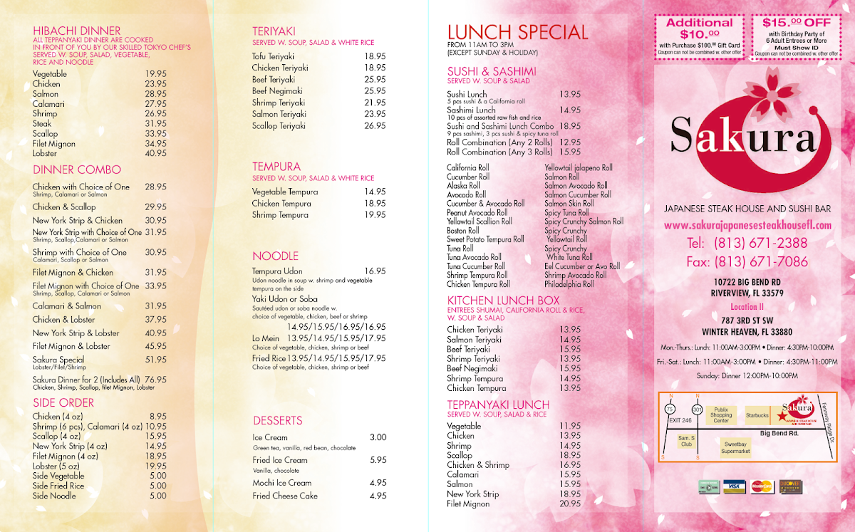 Sakura Japanese Steakhouse Photo 4