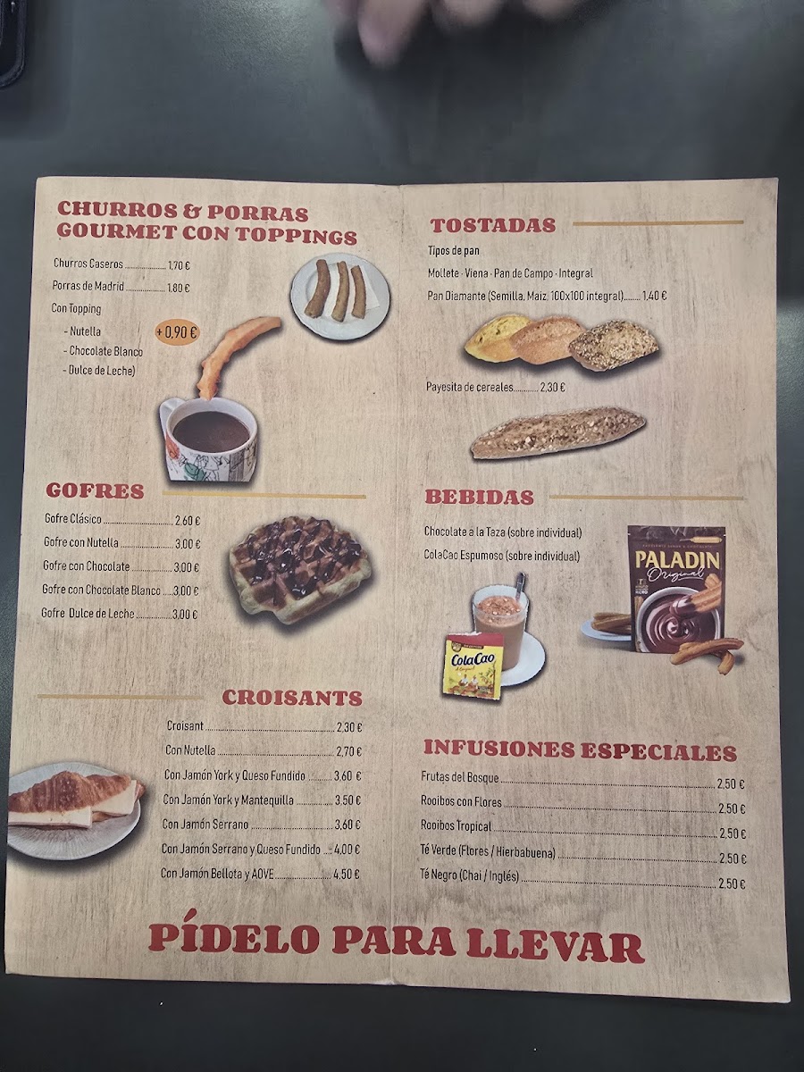 Cafetería La Ruleta Photo Menu 2