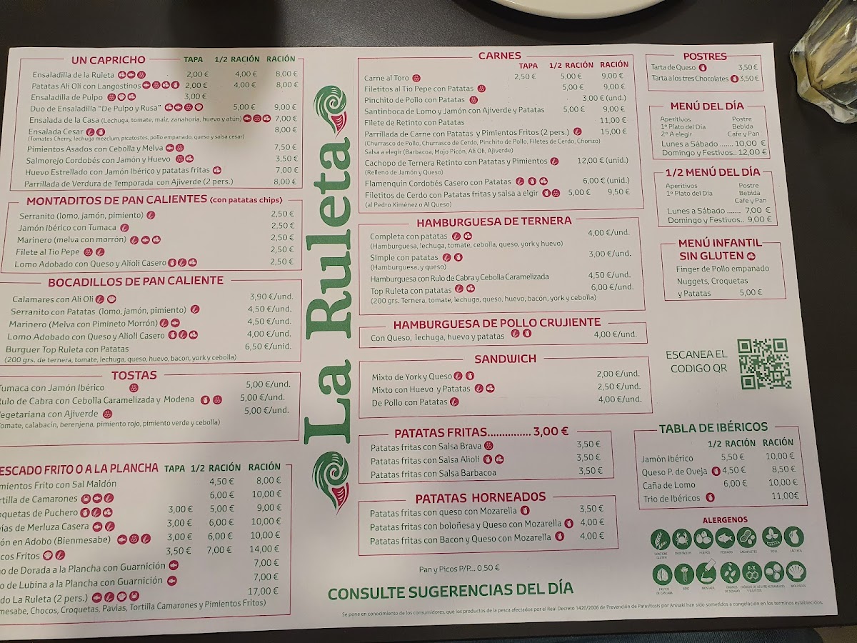 Cafetería La Ruleta Photo Menu 6