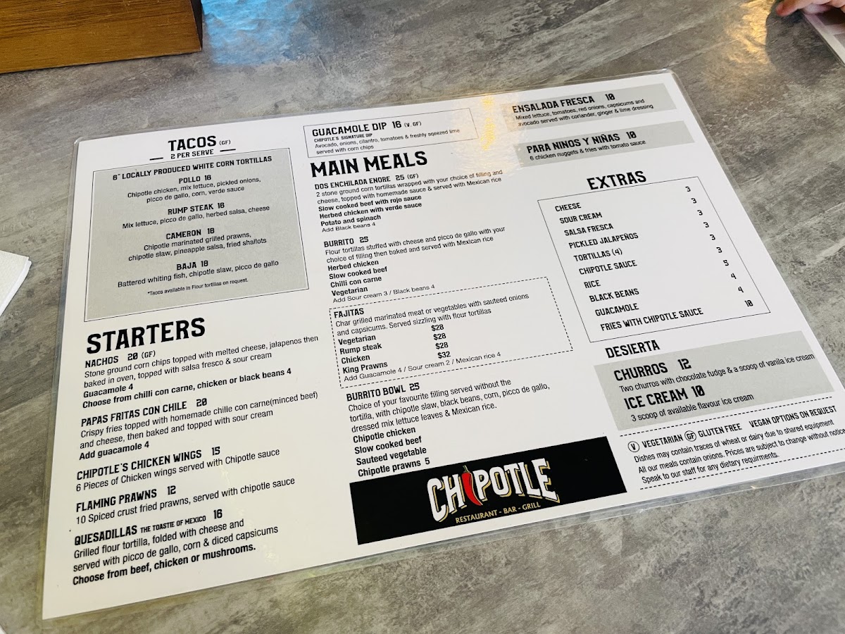 Chipotle Mexican Restaurant - Rye Photo Menu 10