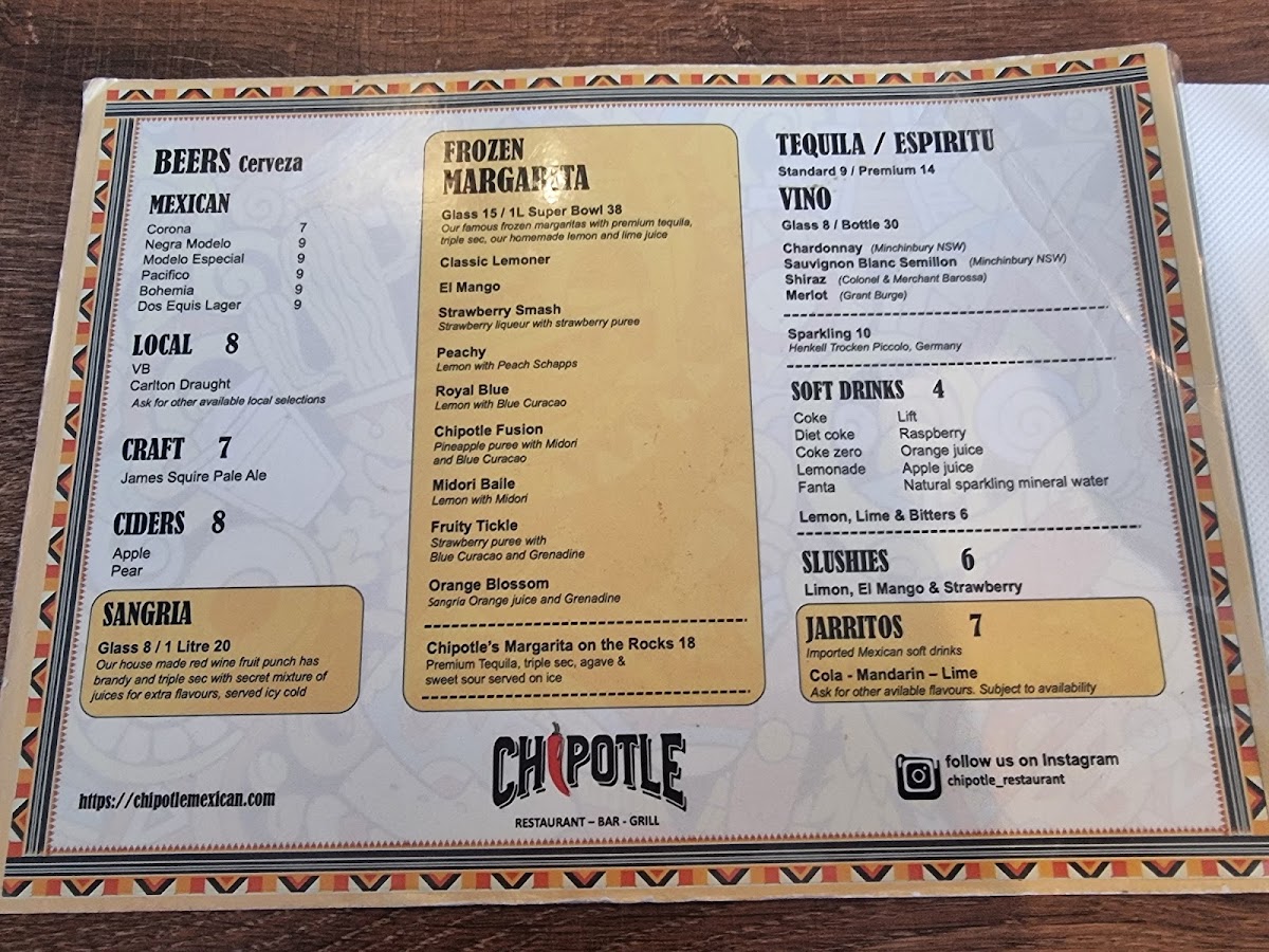 Chipotle Mexican Restaurant - Rye Photo Menu 7