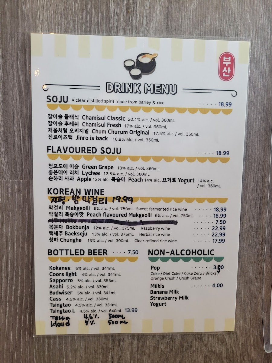 BUSAN Photo Menu 3