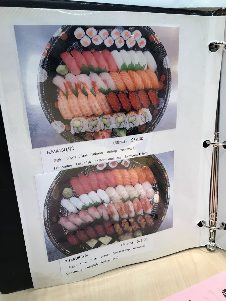 Tora Sushi Photo Menu 9