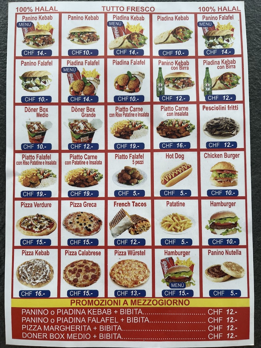 Kebab pizzAmore Photo Menu 2
