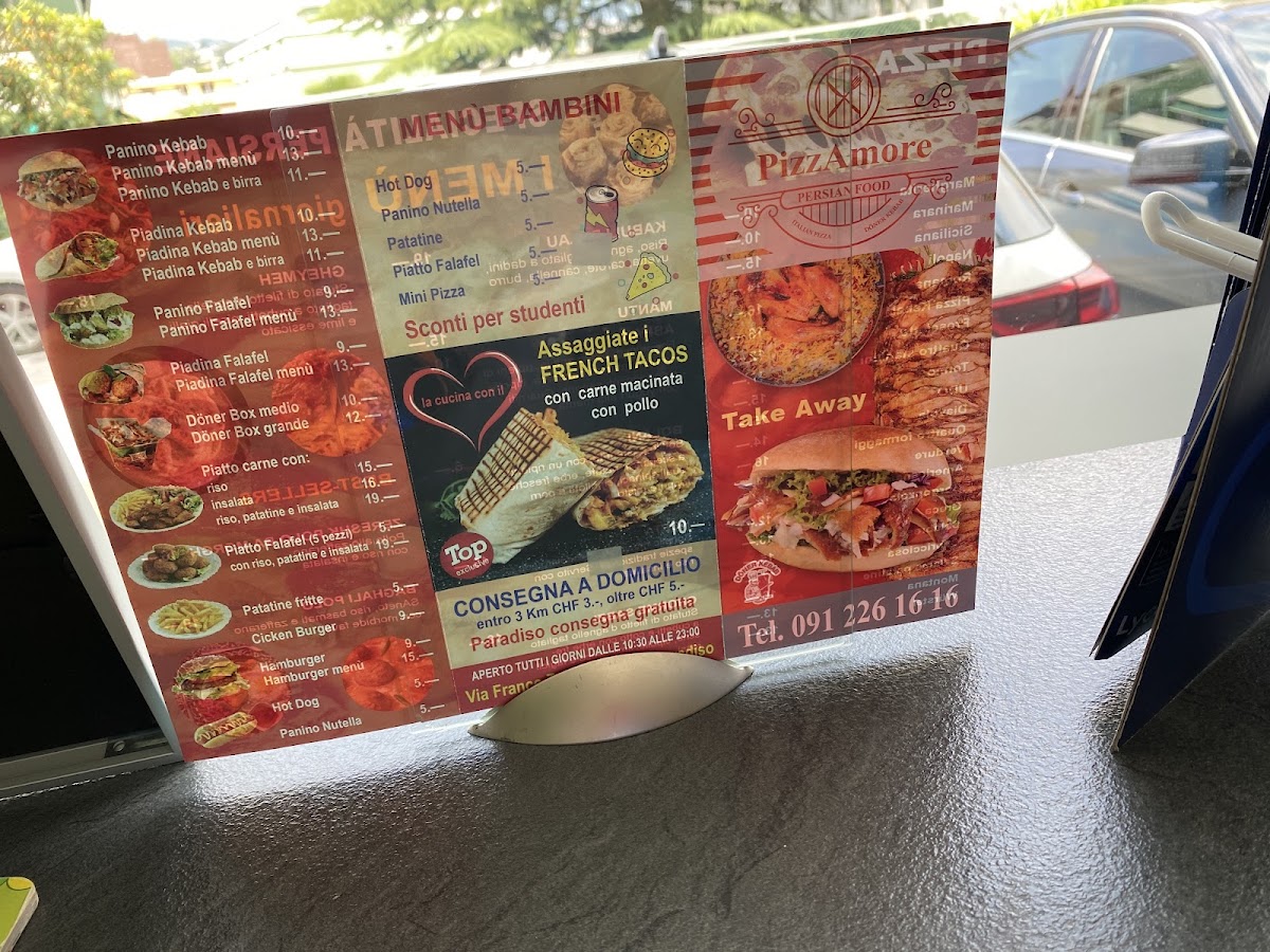 Kebab pizzAmore Photo Menu 4