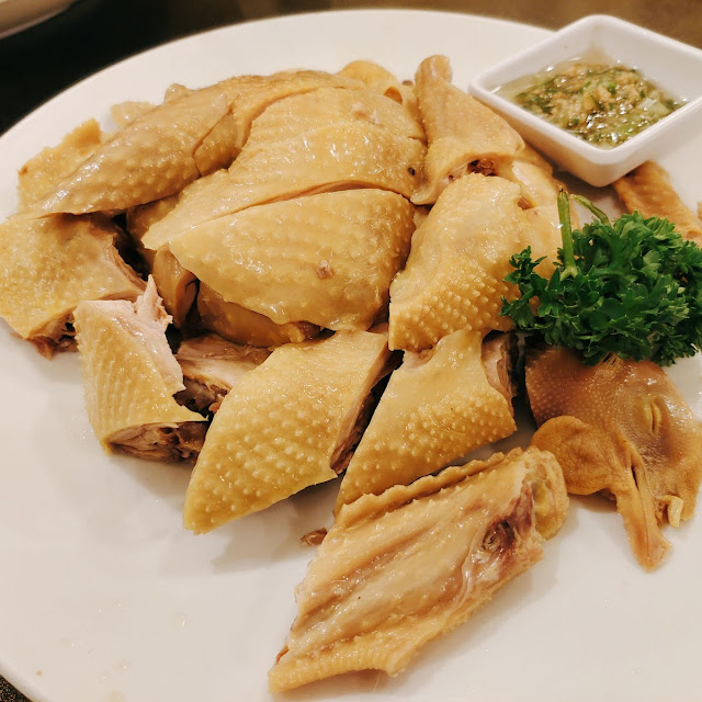Special Steamed Free Range Chicken