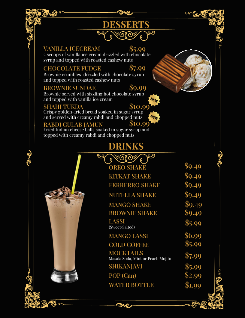 Cheffys Photo Menu 1