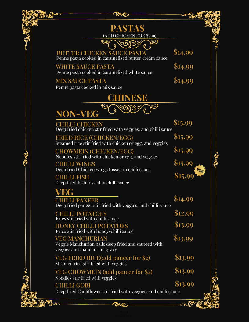 Cheffys Photo Menu 3