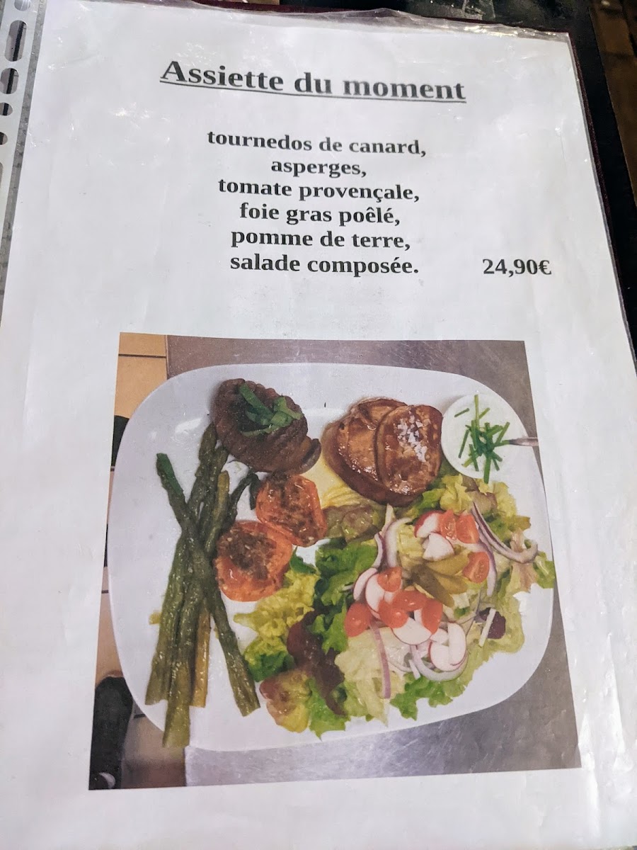 Auberge le Demi Sel Photo Menu 2