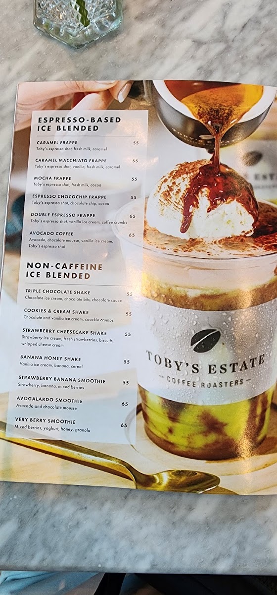 Toby's Estate Lippo Mall Puri Photo Menu 3