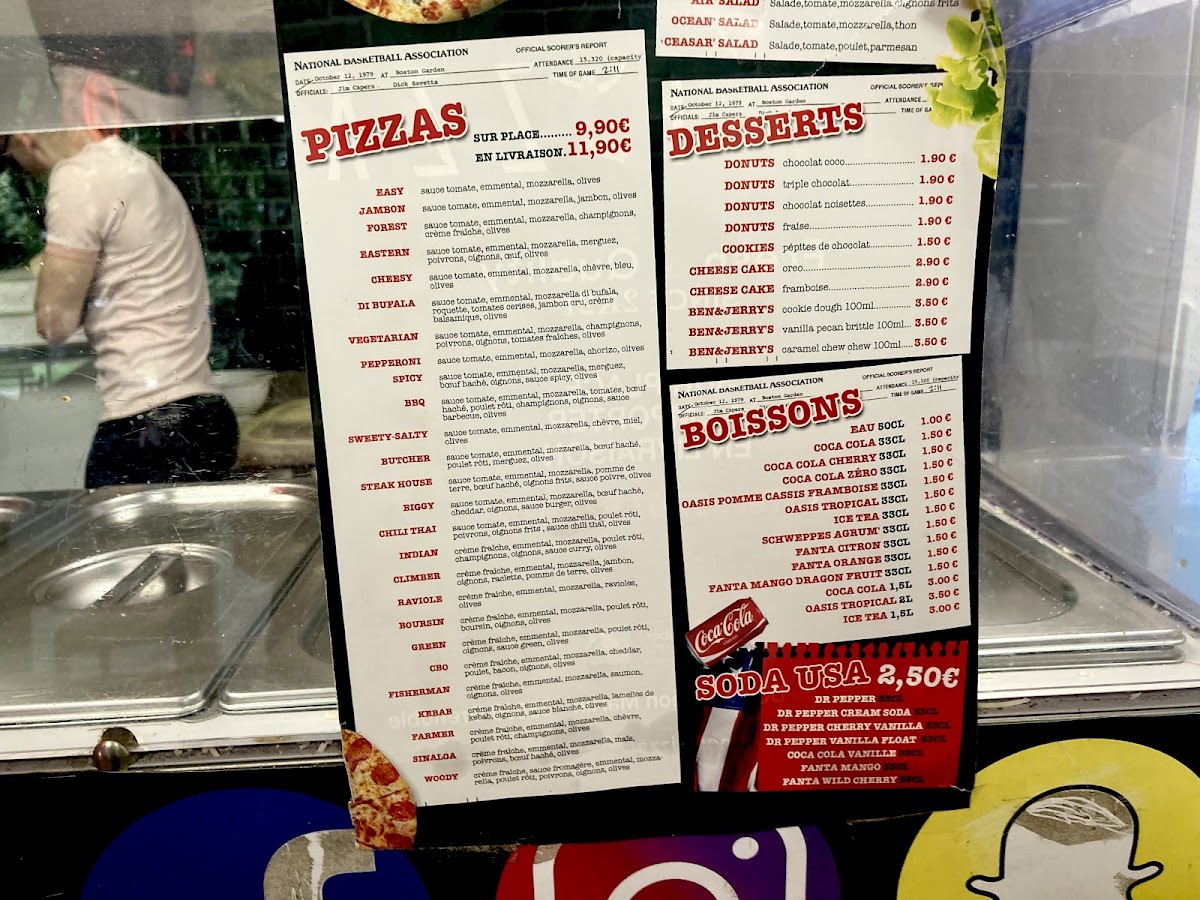 AIR PIZZA Photo Menu 2