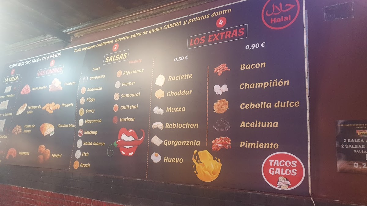 Tacos galos Raval Photo Menu 3
