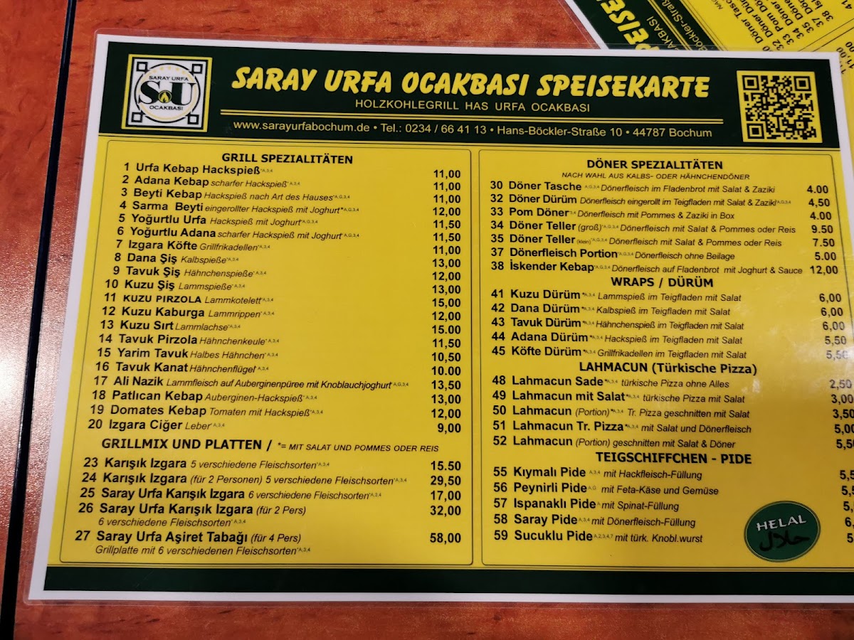 Urfa Saray Photo Menu 7