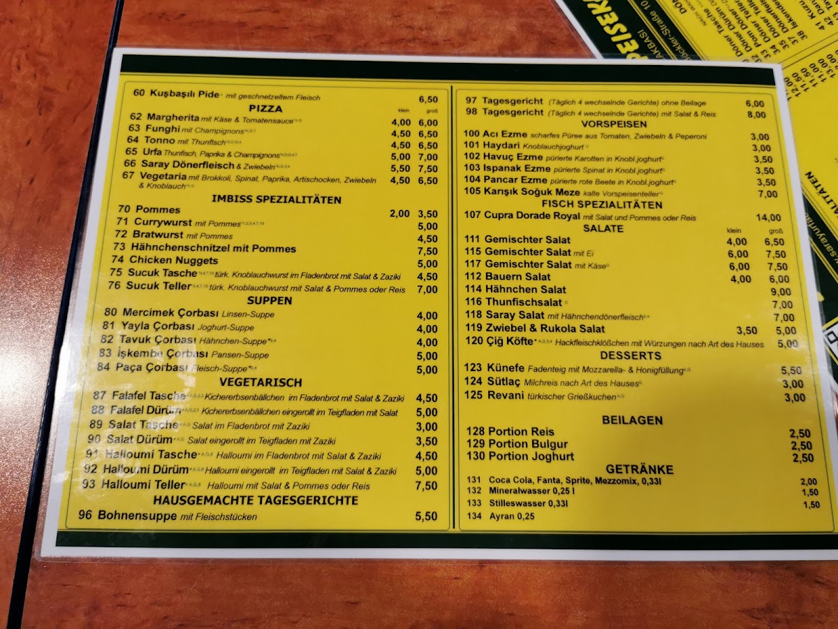 Urfa Saray Photo Menu 9