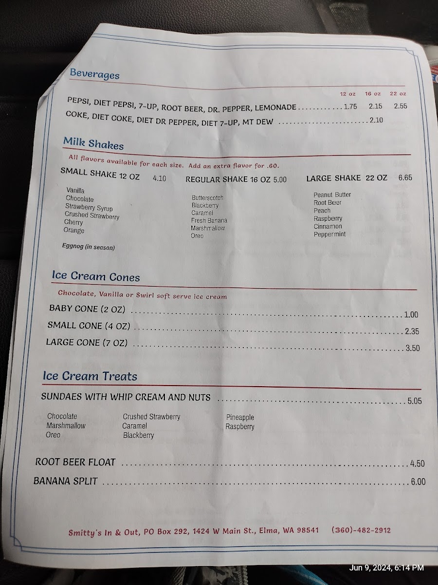 Smittys In & Out Photo Menu 6