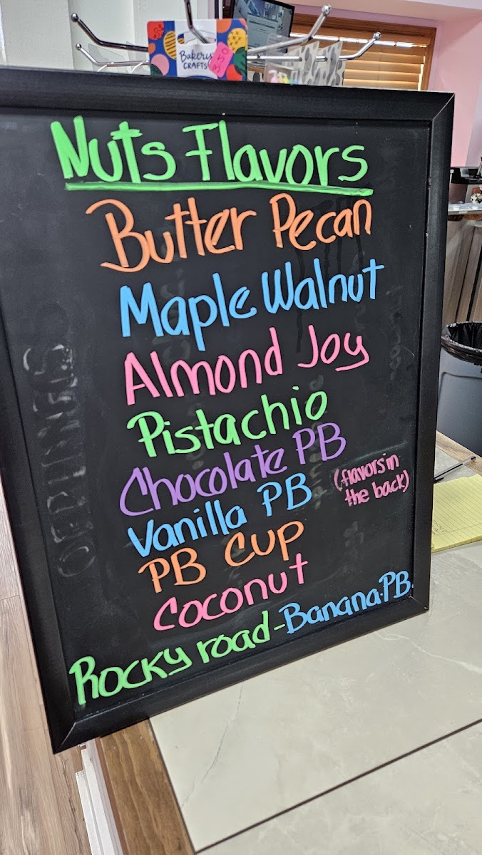 Mia's Ice cream Photo Menu 3