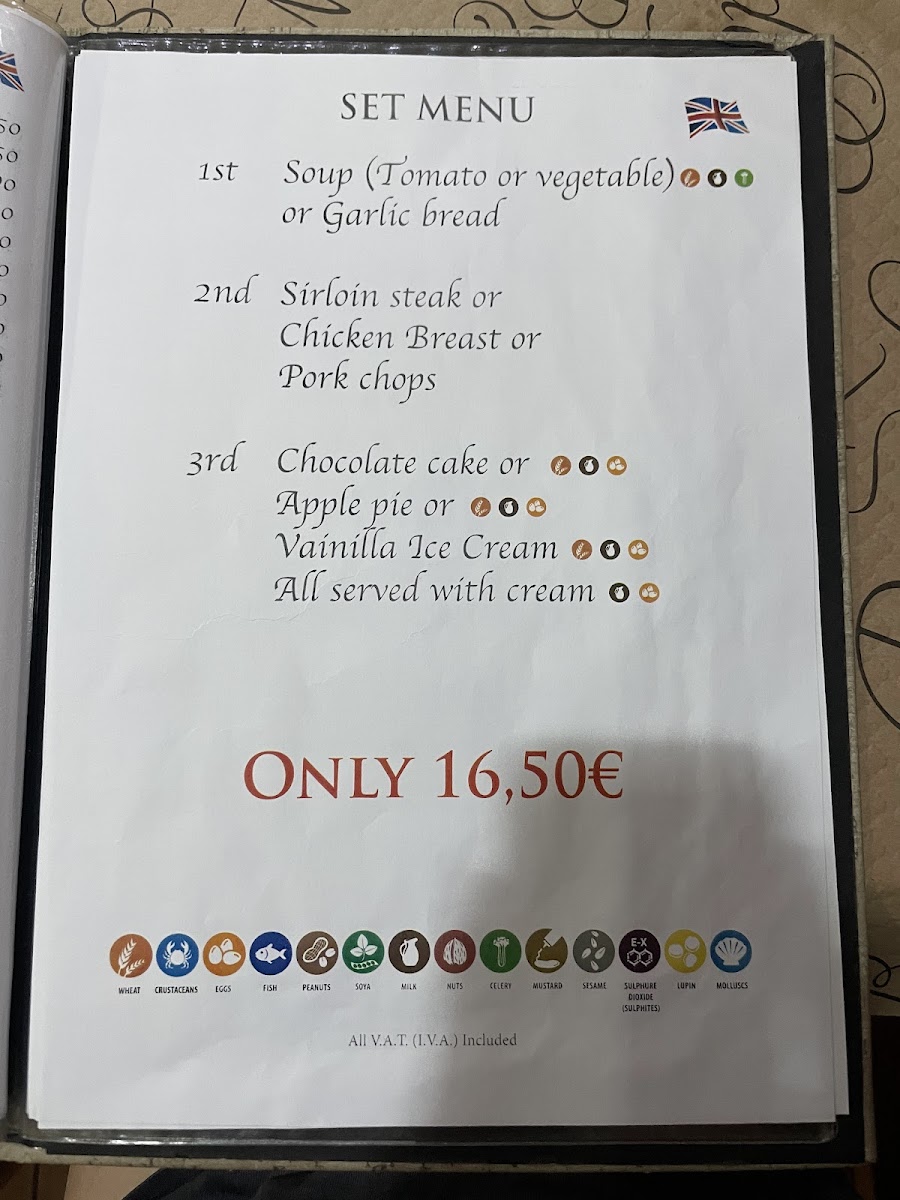 Steak House La Brasa Photo Menu 8