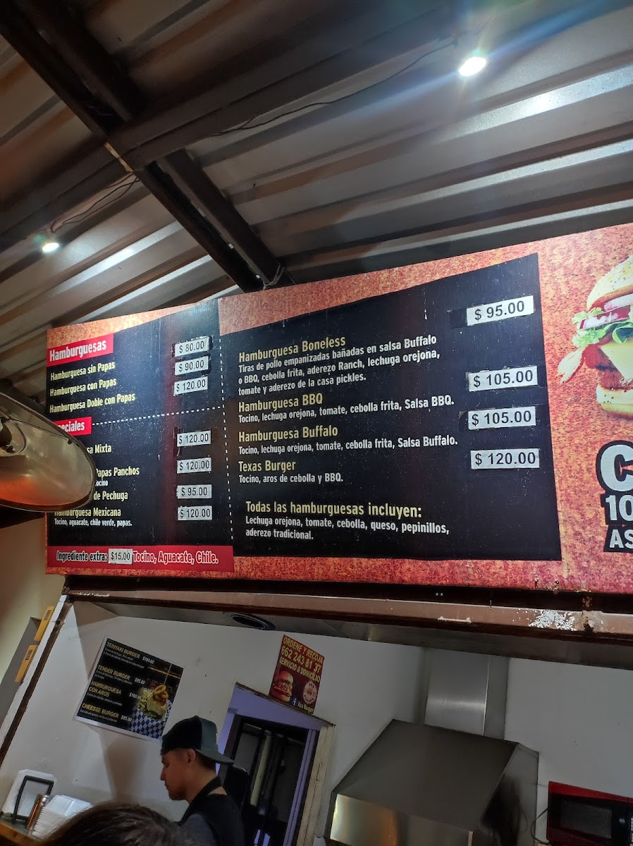 Asa Burger Photo Menu 2