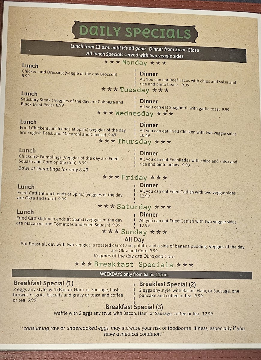 The Beef House American Food Photo Menu 1