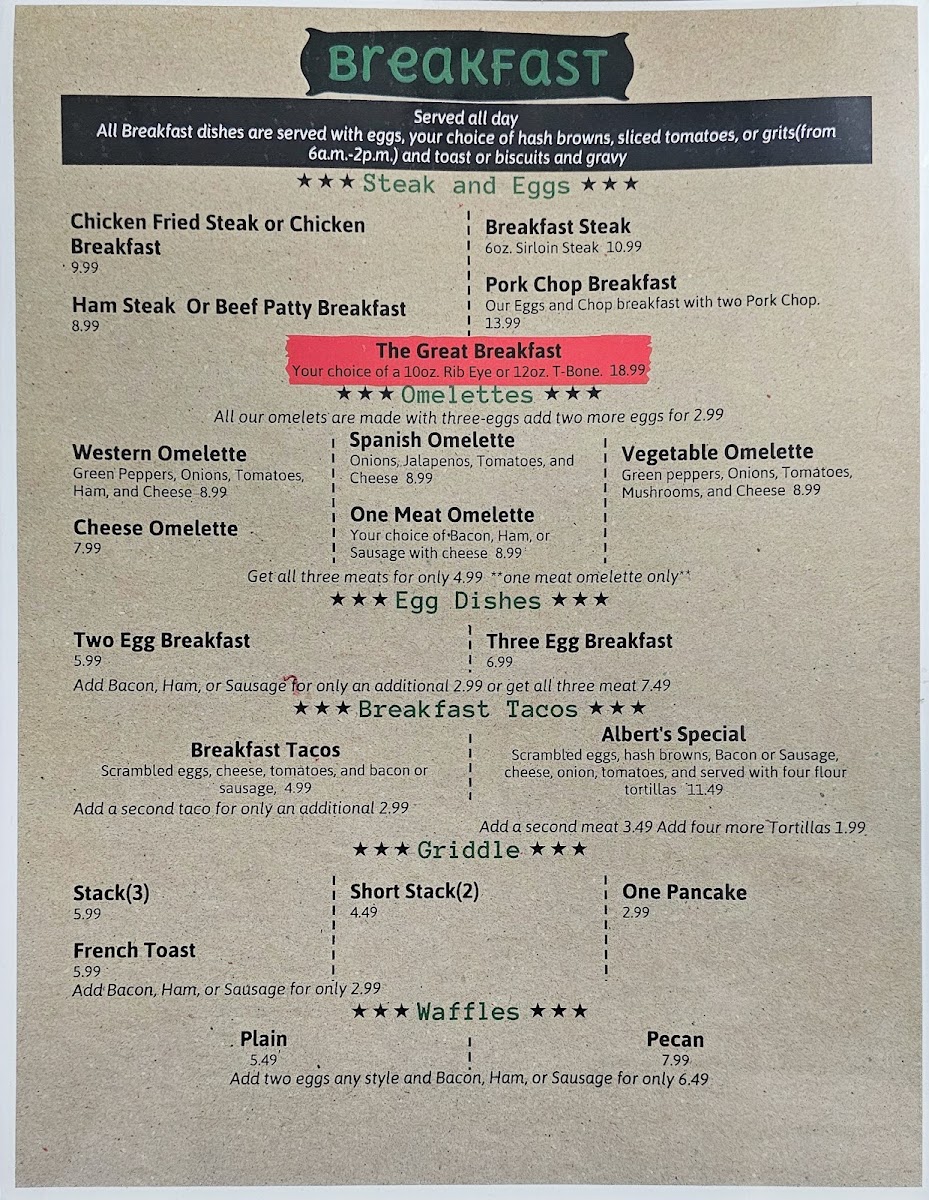 The Beef House American Food Photo Menu 7