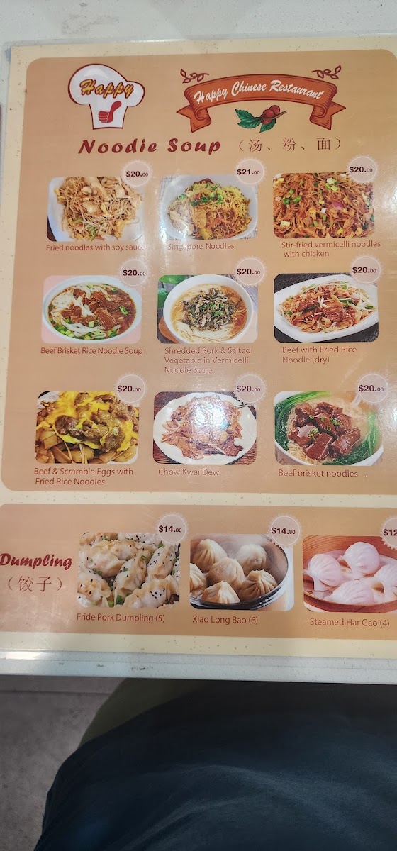 Happy Chinese Restaurant Photo Menu 3