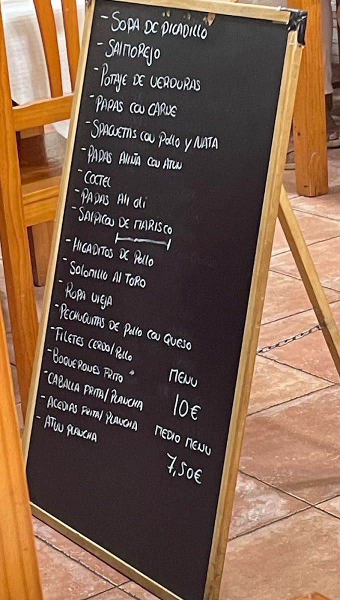 Restaurante El Rincón de Juana Photo Menu 1
