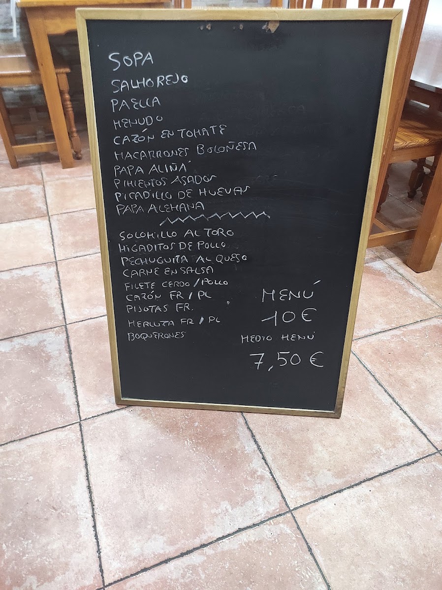 Restaurante El Rincón de Juana Photo Menu 6