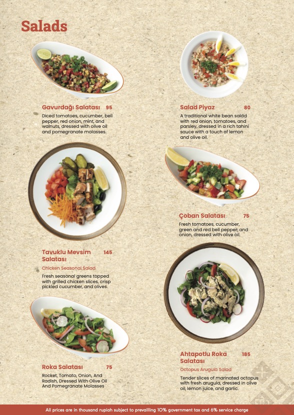 Sumak Turkish Cuisine Photo Menu 1