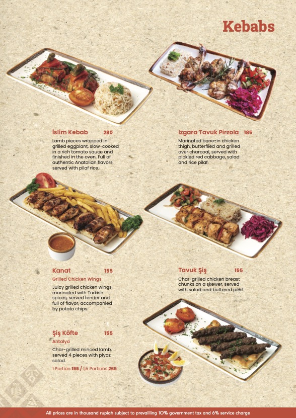 Sumak Turkish Cuisine Photo Menu 6