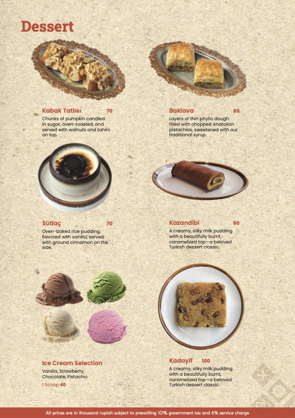 Sumak Turkish Cuisine Photo Menu 7