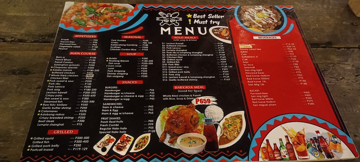 Port Call Resto Photo Menu 5
