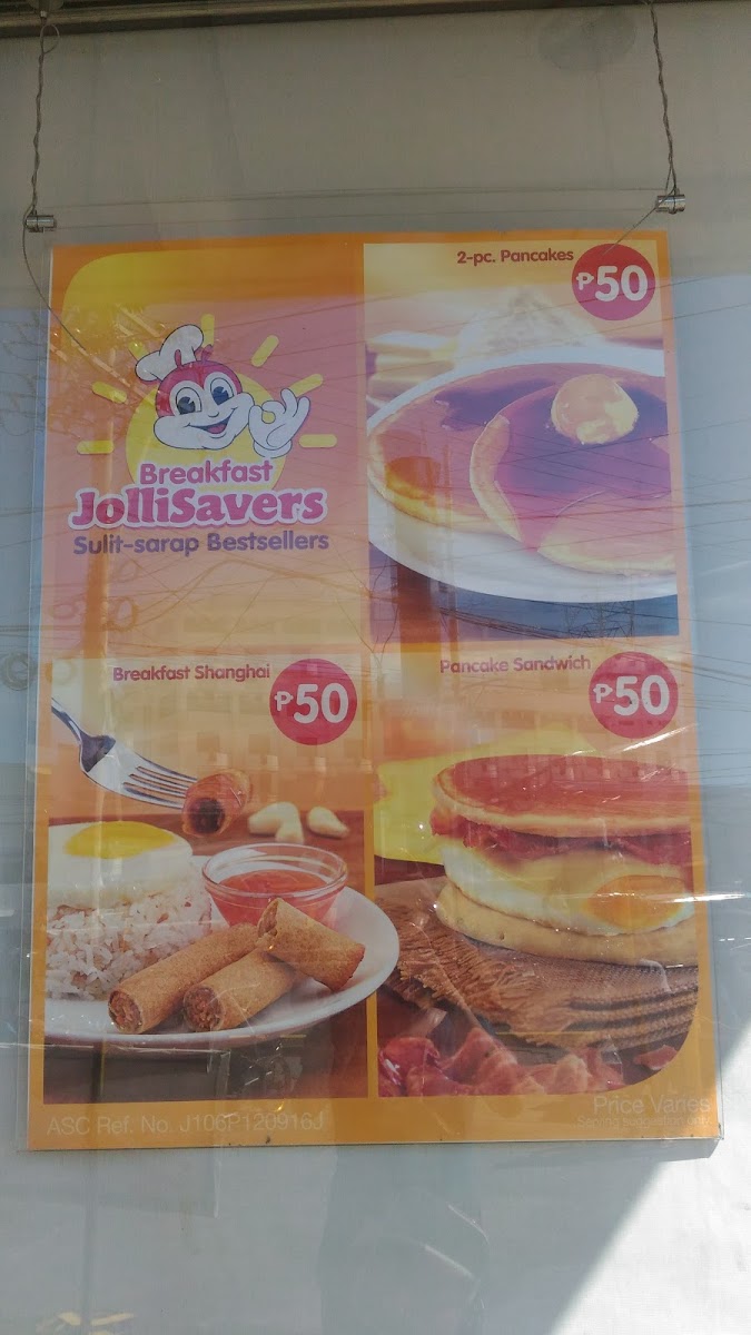 Jollibee Calasiao Junction Photo Menu 2