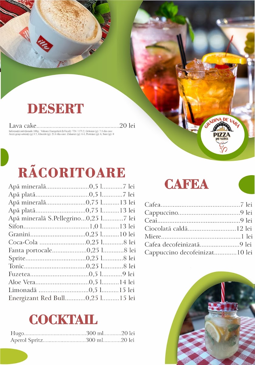 La Vié - Grădina de Vară Photo Menu 1