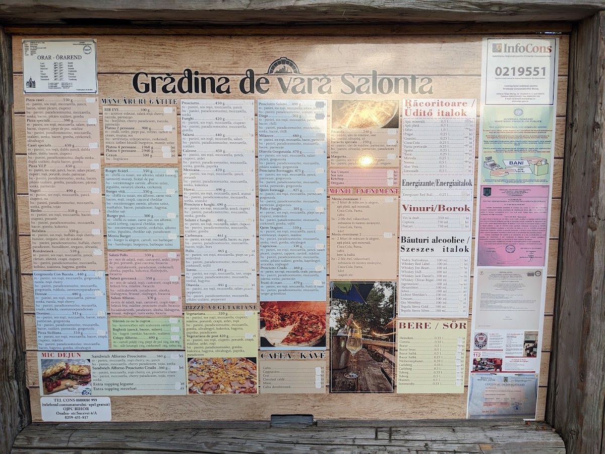La Vié - Grădina de Vară Photo Menu 10