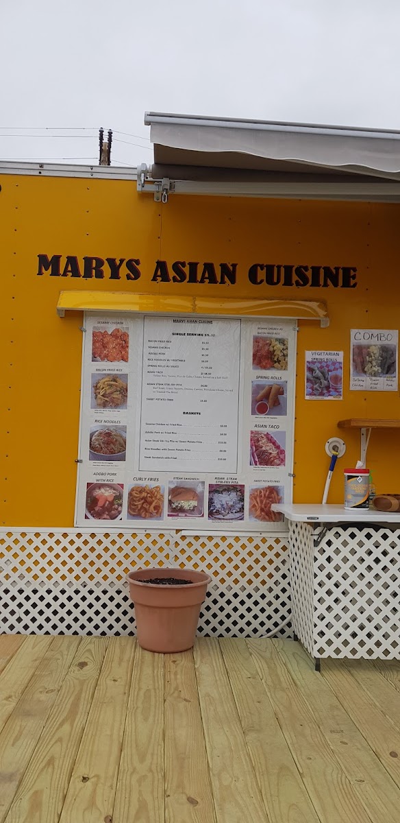 Mary's Asian Cuisine Photo Menu 5