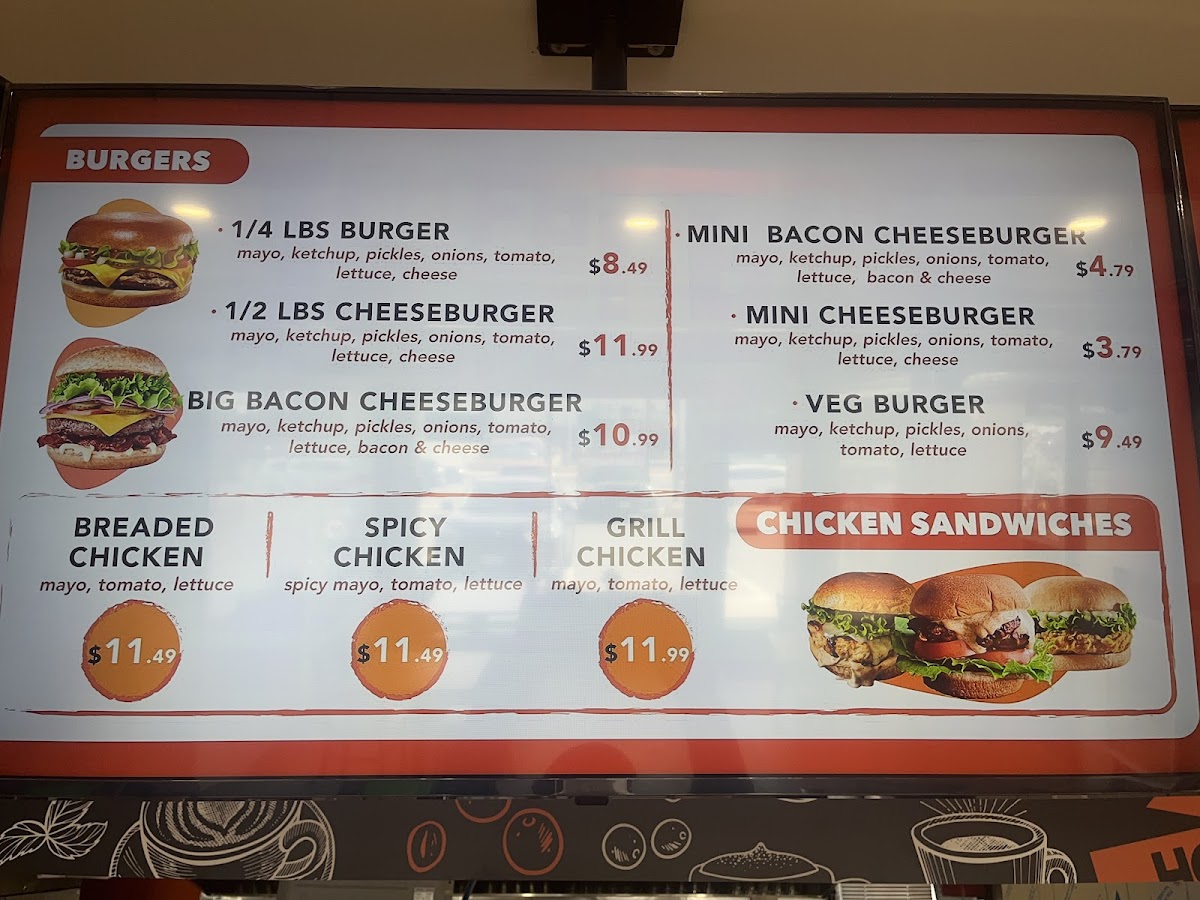 Fam Burger Photo Menu 1