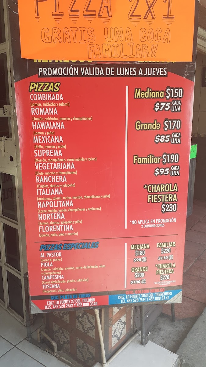 Pizzeria Venezia Photo Menu 2